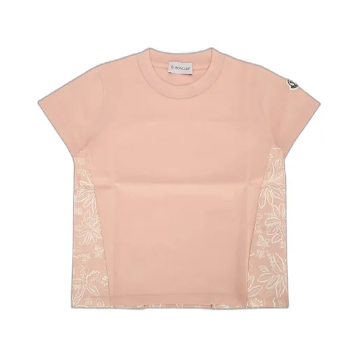 Moncler Enfant Floral Printed T-Shirt