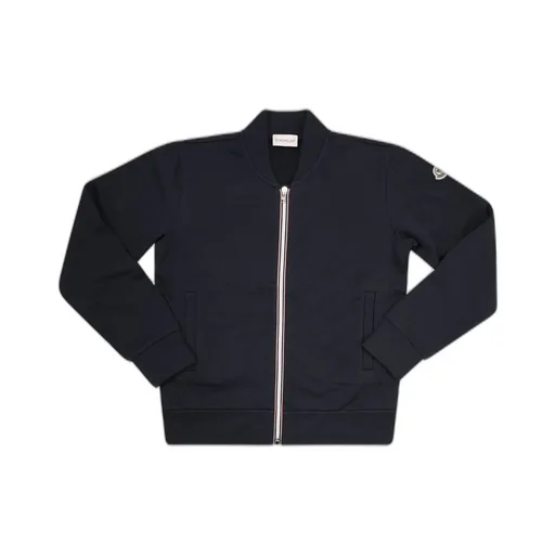 Moncler Logo Patch Zipped Sweatshirt
