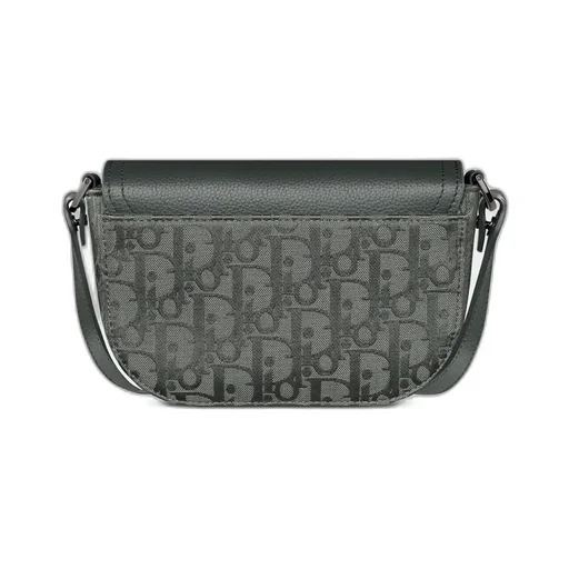 Mini Saddle Messenger Bag With Flap