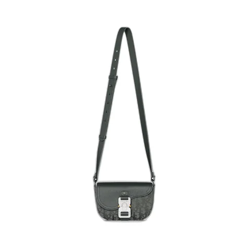 Mini Saddle Messenger Bag With Flap