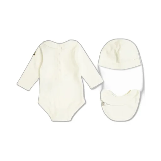 Moncler Enfant Logo Patch Baby Set