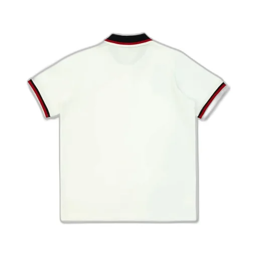 Moncler Enfant Tricolor-Trimmed Polo Shirt