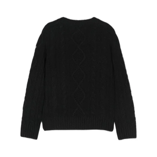 Moncler Enfant Embroidered Logo Jumper