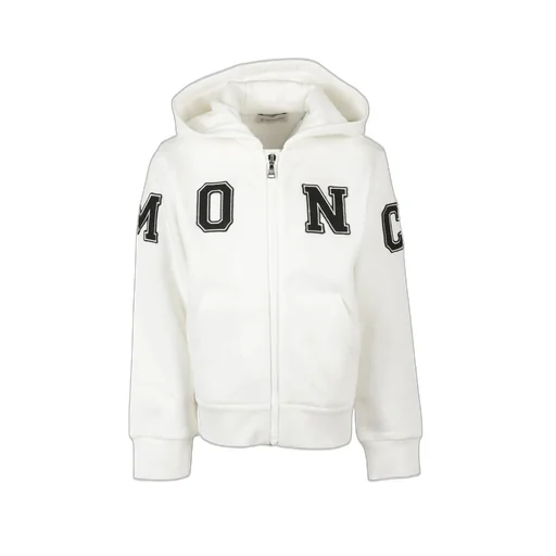Moncler Enfant Logo Printed Zipped Hoodie