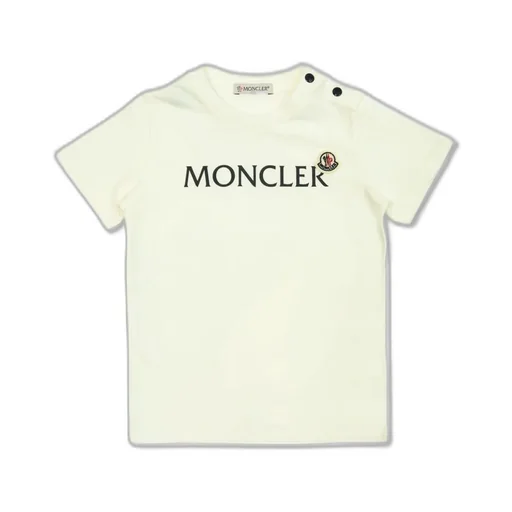 Moncler Enfant Logo Patch Crewneck T-Shirt