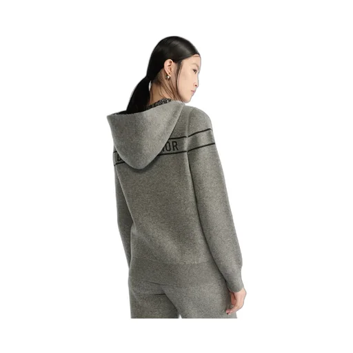 Reversible Hooded Cardigan