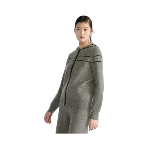 Reversible Hooded Cardigan