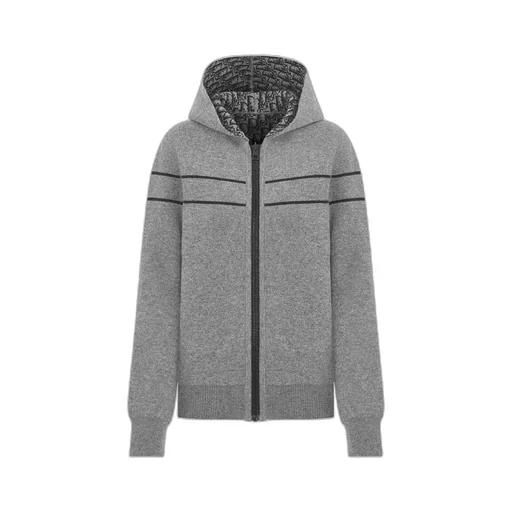 Reversible Hooded Cardigan