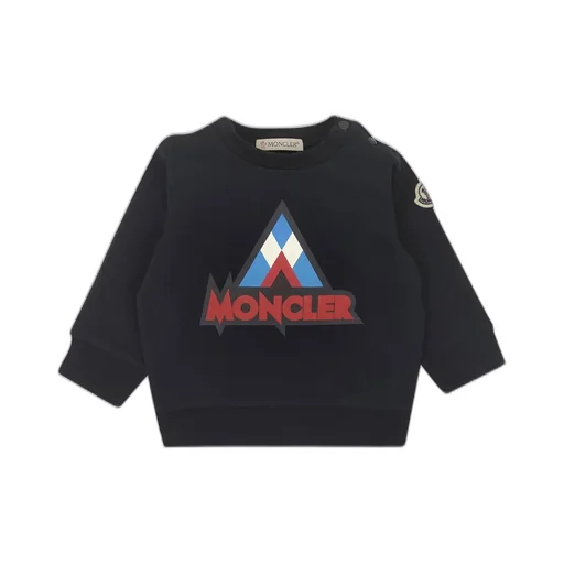 Moncler Enfant Logo Printed Crewneck Sweatshirt