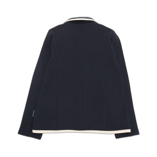 Moncler Enfant Logo-Patch Notched Lapel Blazer