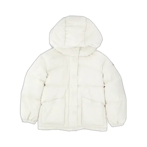 Moncler Enfant Logo Patch Hooded Jacket