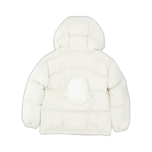 Moncler Enfant Logo Patch Hooded Jacket
