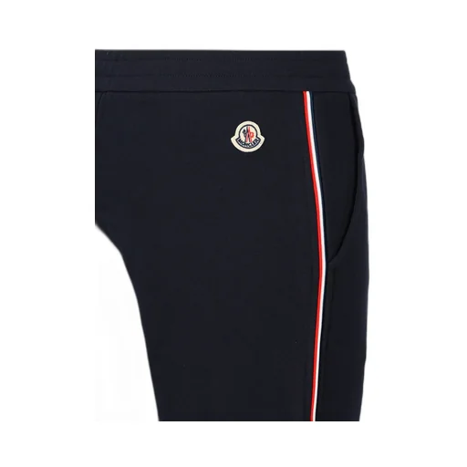 Moncler Enfant Logo-Patch Stripe Detailed Sweatpants