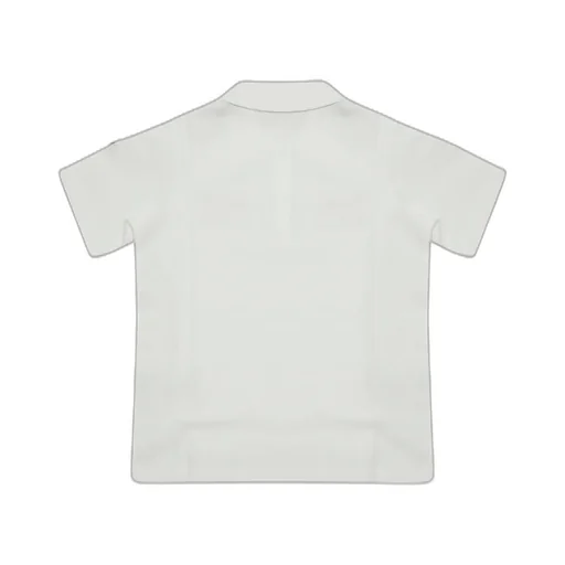 Moncler Enfant Logo Embroidered Short-Sleeved Polo Shirt