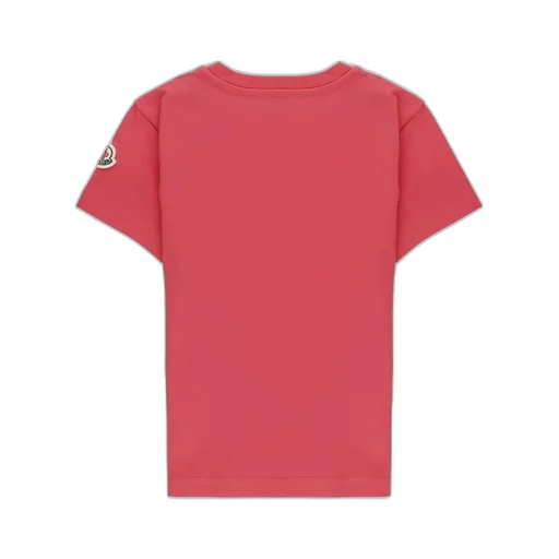 Moncler Enfant Logo Embroidered Crewneck T-Shirt