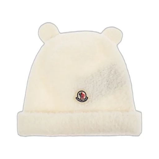 Moncler Enfant Teddy Bear Ears Beanie