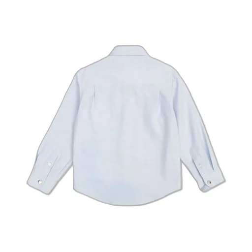 Moncler Enfant Logo Patch Buttoned Shirt