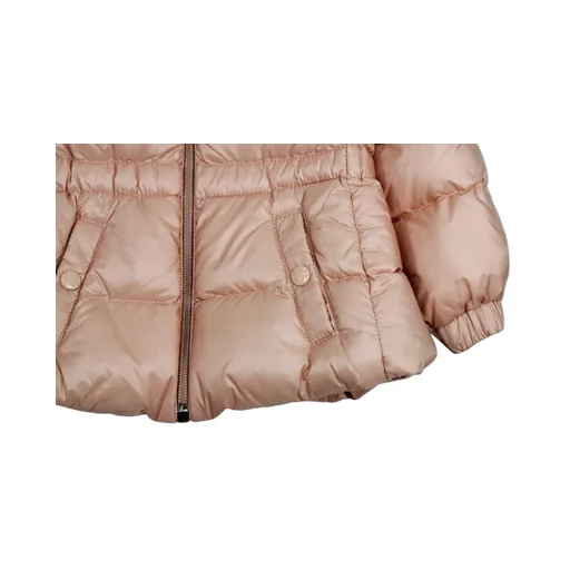 Moncler Enfant Zip-Up Hooded Coat