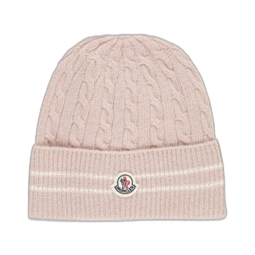 Moncler Enfant Logo Patch Beanie