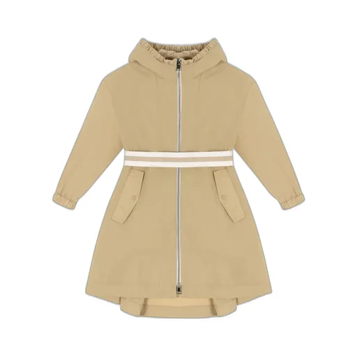 Moncler Enfant Logo-Print Hooded Rain Jacket