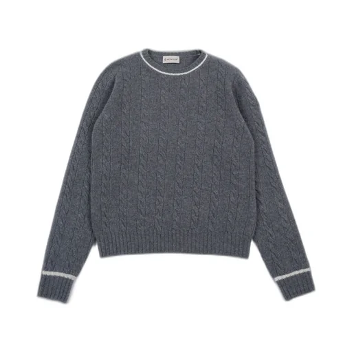 Moncler Enfant Stripe-Trimmed Jumper