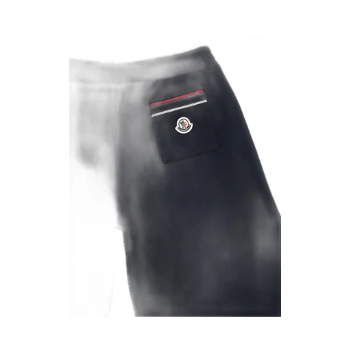Moncler Enfant Tricolour-Trimmed Piquet Shorts