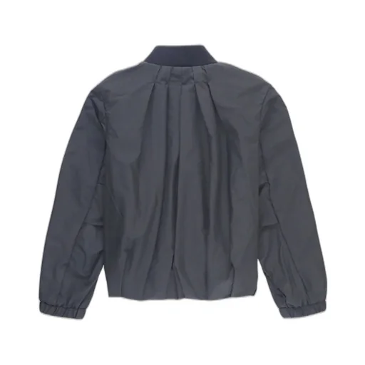 Moncler Enfant Logo Patch Zipped Bomber Jacket