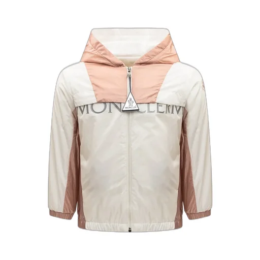Moncler Enfant Logo Detailed Color-Block Jacket