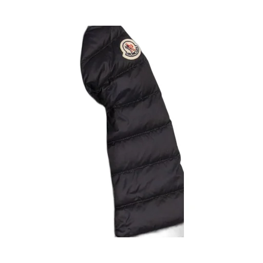 Moncler Enfant Nubia Logo Patch Denim Down Jacket