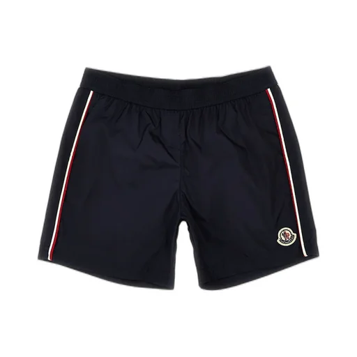 Moncler Enfant Bicolour Trim Swim Shorts