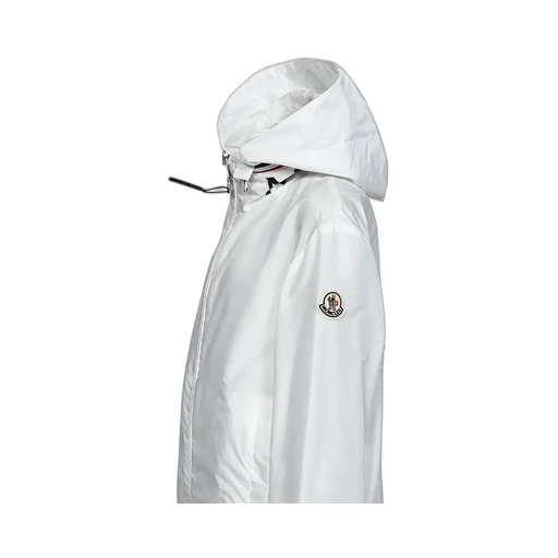Moncler Enfant Logo Patch Hooded Lightweight Jacket