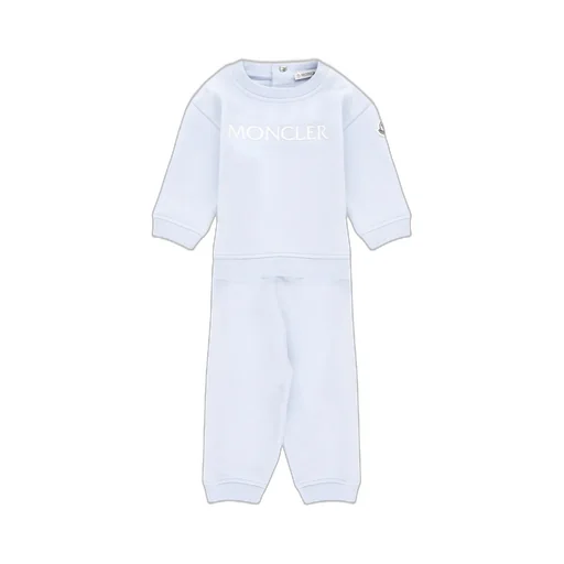 Moncler Enfant Logo Embroidered Tracksuit Set