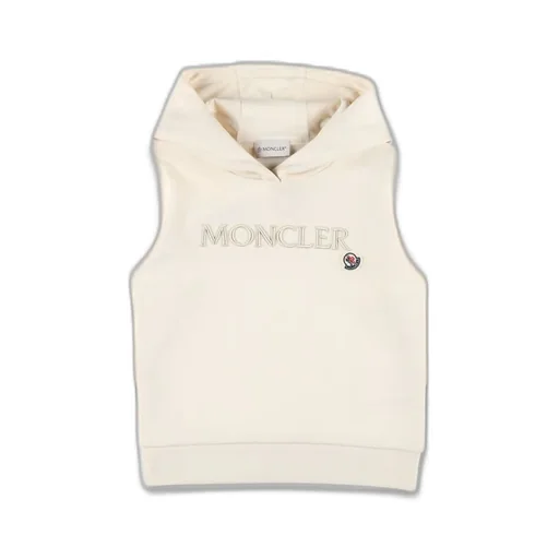 Moncler Enfant Logo Embroidered Hoodie