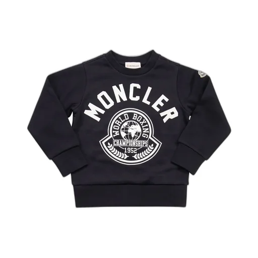 Moncler Enfant Logo Printed Crewneck Sweatshirt