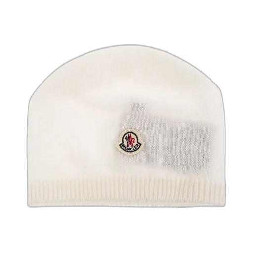 Moncler Enfant Logo Patch Beanie