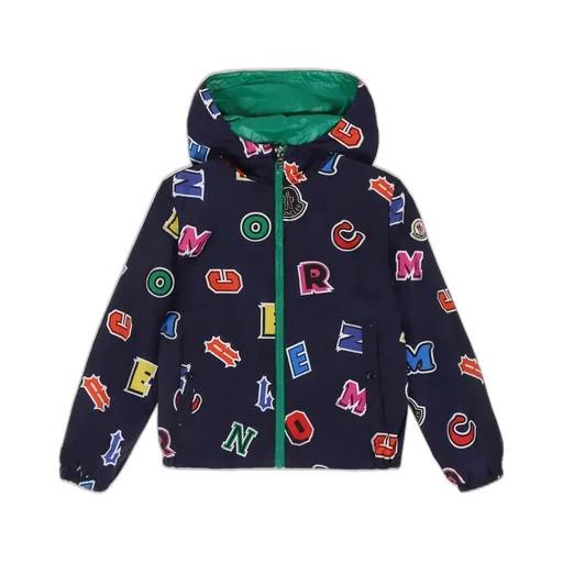 Moncler Enfant Letters Padded Zipped Jacket