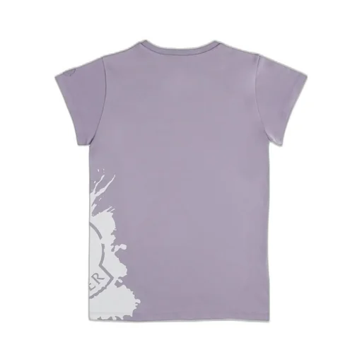 Moncler Enfant Logo Printed Crewneck T-Shirt