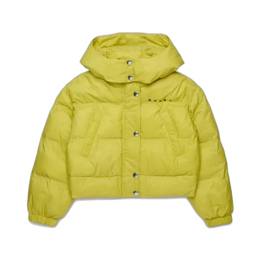 Marni Kids Logo-Print Hooded Jacket