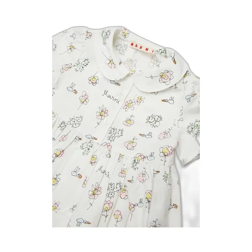 Marni Kids Floral Printed Dress
