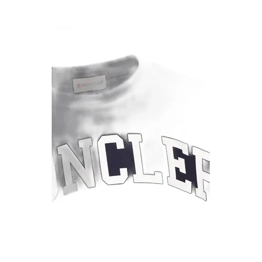 Moncler Enfant Logo Printed Crewneck T-Shirt