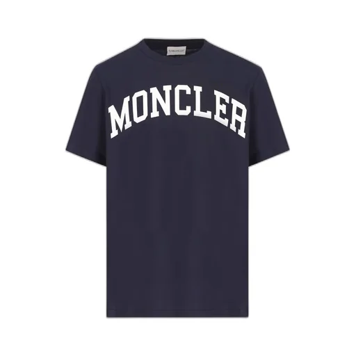 Moncler Enfant Logo Printed Crewneck T-Shirt