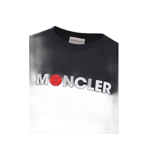 Moncler Enfant Tennis Logo T-Shirt