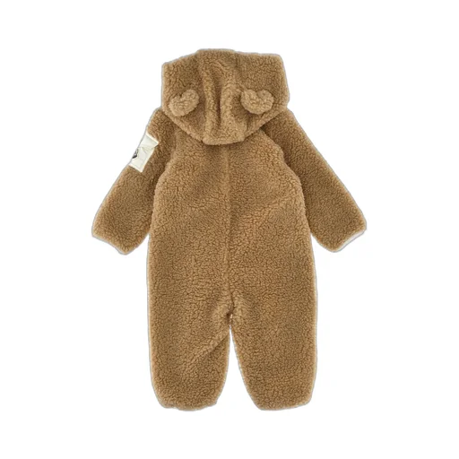 Moncler Enfant Logo Patch Hooded Jumpsuit