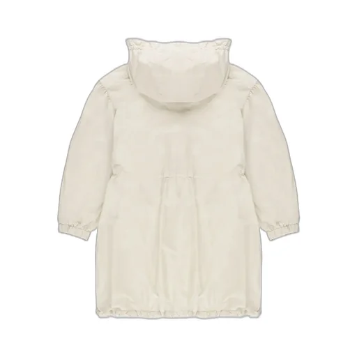 Moncler Enfant Logo Patch Hooded Padded Coat
