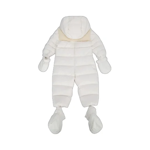 Moncler Enfant Logo Patch Padded Snowsuit
