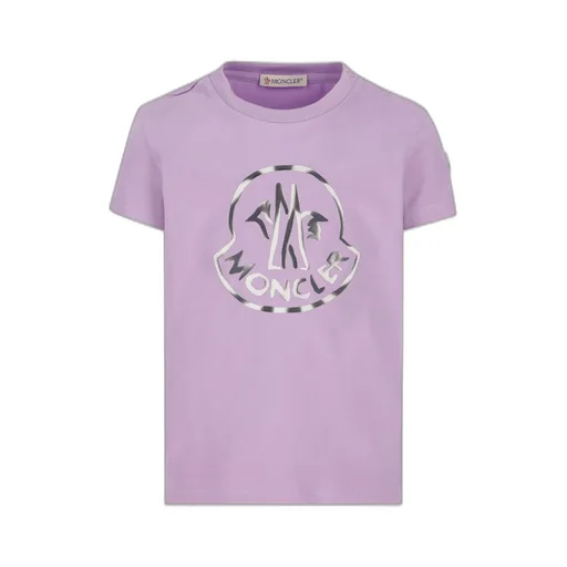 Moncler Enfant Logo Printed Crewneck T-Shirt