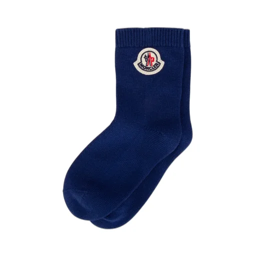 Moncler Enfant Logo Patch Hat And Socks