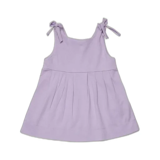 Marni Kids Logo Embroidered Sleeveless Dress
