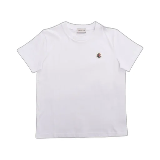 Moncler Enfant Logo-Patch Crewneck T-Shirt