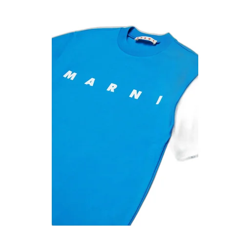 Marni Kids Logo-Printed Crewneck T-Shirt